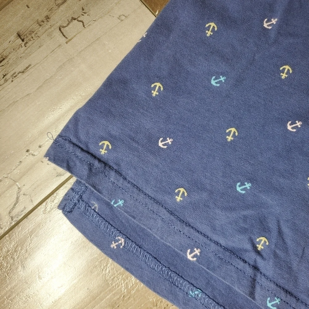 Carter's & Garanimals Boys Size 5 Casual Blue Short Sleeve Shirt Bundle EUC